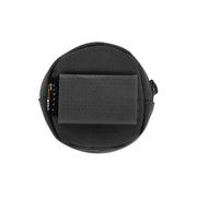 TT Tac Pouch Round - Hook & Loop  Black